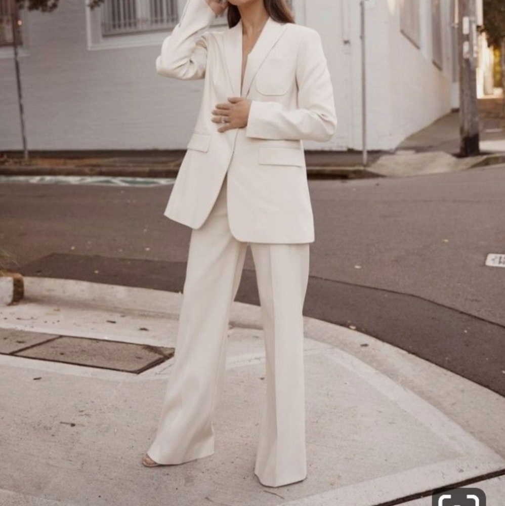 Valentino Miss V white trouser